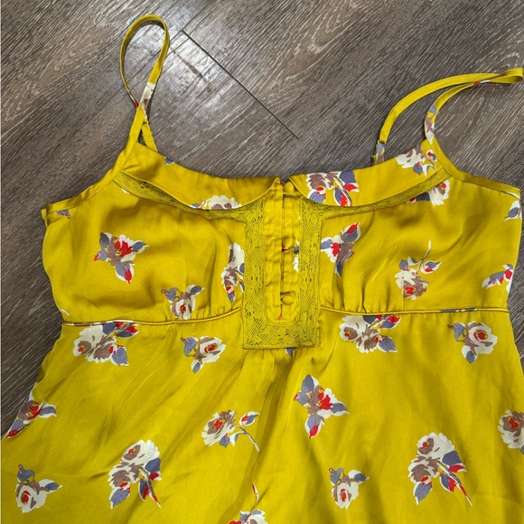 American Eagle Outfitters Yellow Floral Camisole - Picture 3 of 4